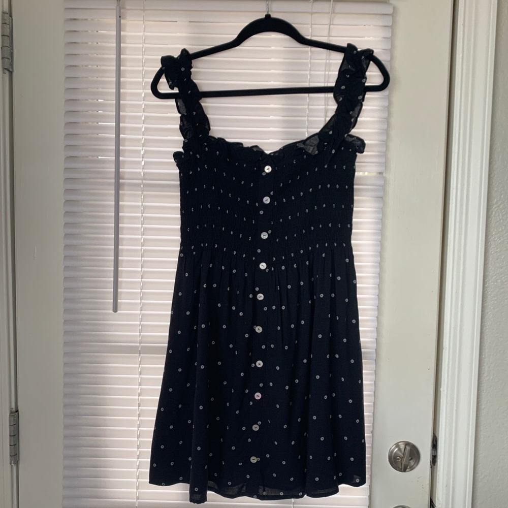 Boutique Floral Summer Mini Dress with Ruffles